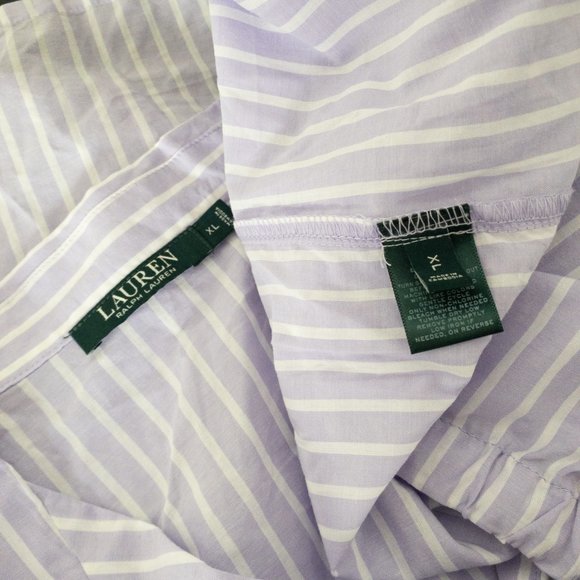Lauren Ralph Lauren Classic Woven Pajama Set - Picture 9 of 12